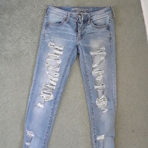 Ripped American Eagle Jeans